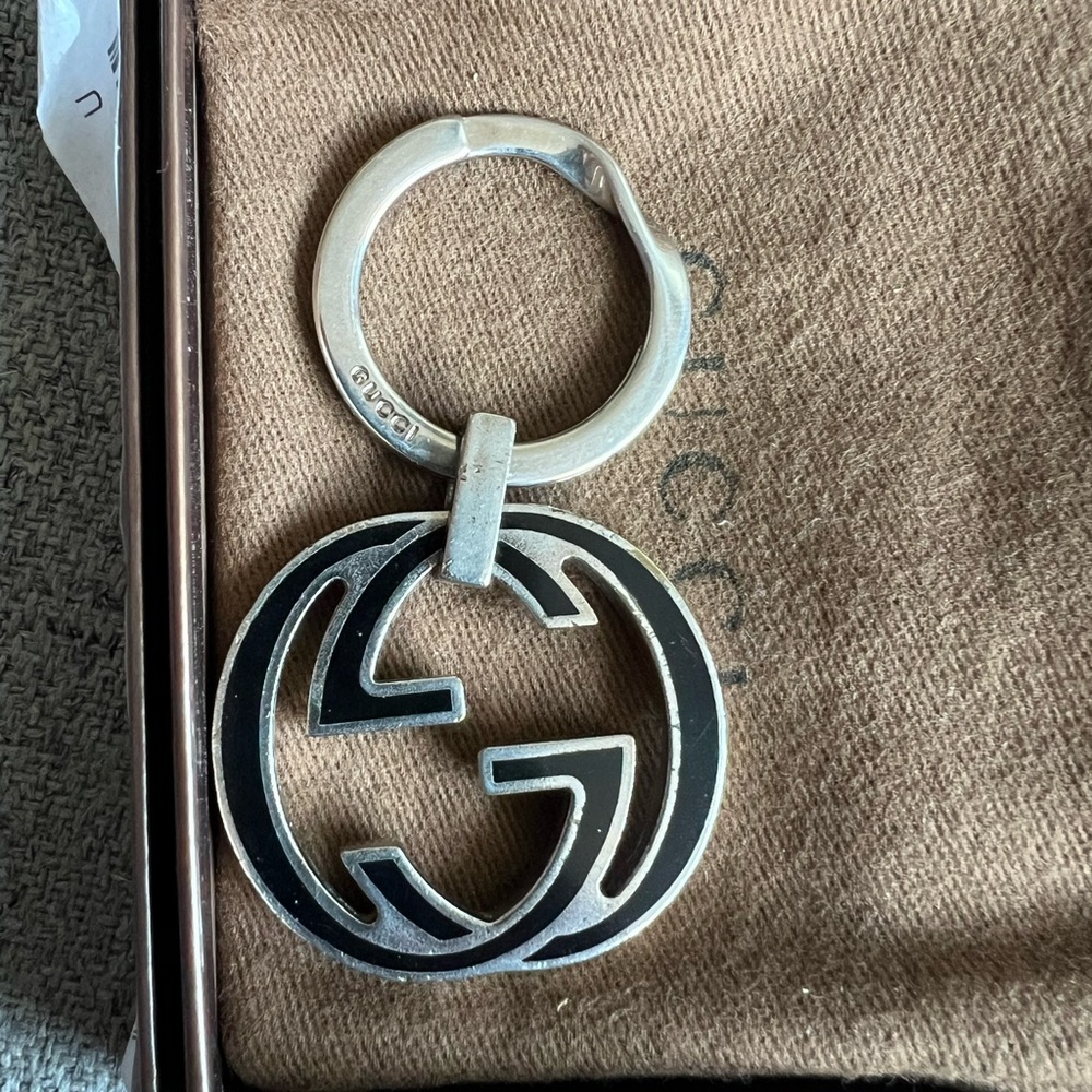 Gucci Interlocking G Keychain - image 2